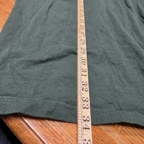 Green Bay Packers Men's XXL Green Turtle Neck Fruit Of The Loom Heavy Cotton - Picture 4 of 8